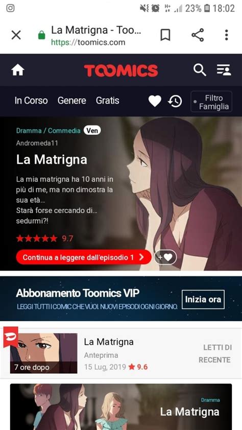 la matrigna manga